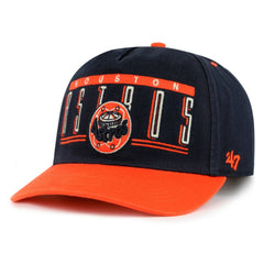 Houston Astros  Double Headed Baseline Hitch Adjustable Hat Navy