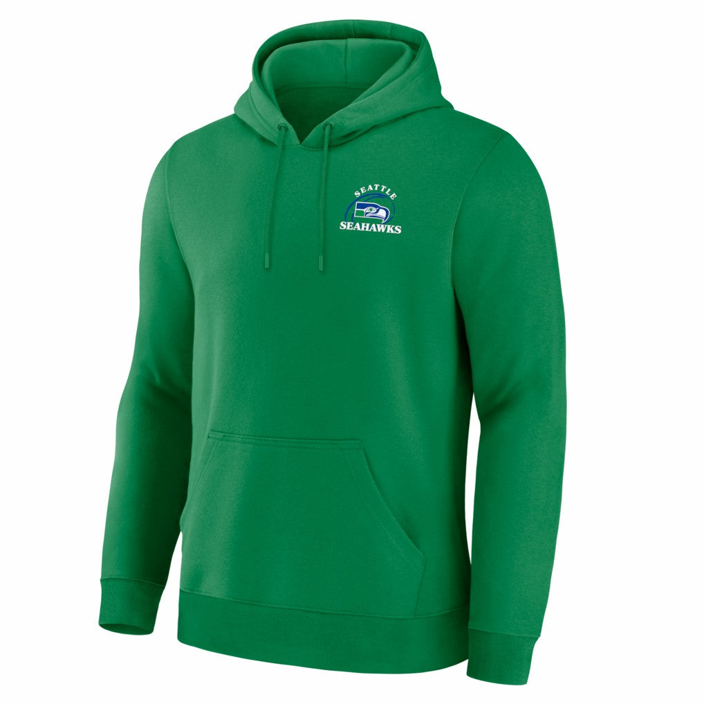 Seattle Seahawks Classic Scribble Legacy Fleece Hoodie - Apple Green for sale