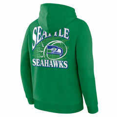 Seattle Seahawks Classic Scribble Legacy Fleece Hoodie - Apple Green for sale
