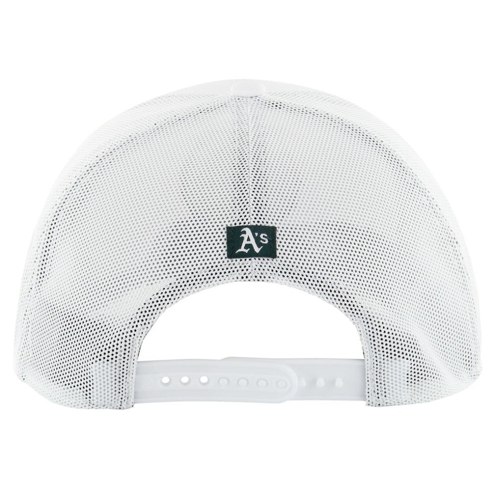 Athletics Fairway Trucker Adjustable Hat White