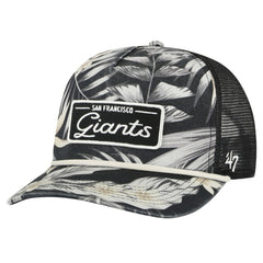 San Francisco Giants Tropicalia Trucker Hitch Adjustable Hat Black