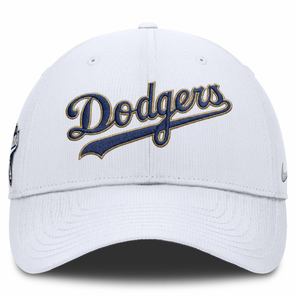 Los Angeles Dodgers 2026 Gold Collection Ripstop Adjustable Hat White