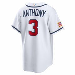 Roman Anthony USA Baseball 2026 World Baseball Classic Home Stadium Jersey White