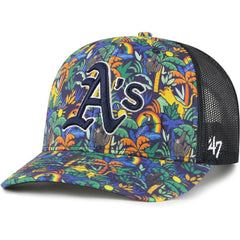 Athletics Youth Jungle Gym Adjustable Trucker Hat Navy