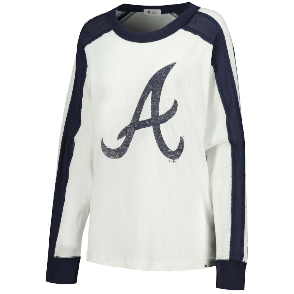 Atlanta Braves Women's Premier Caribou Long Sleeve T-Shirt White