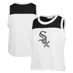 Chicago White Sox Women's Premier Zoey Waist Length Tank Top White