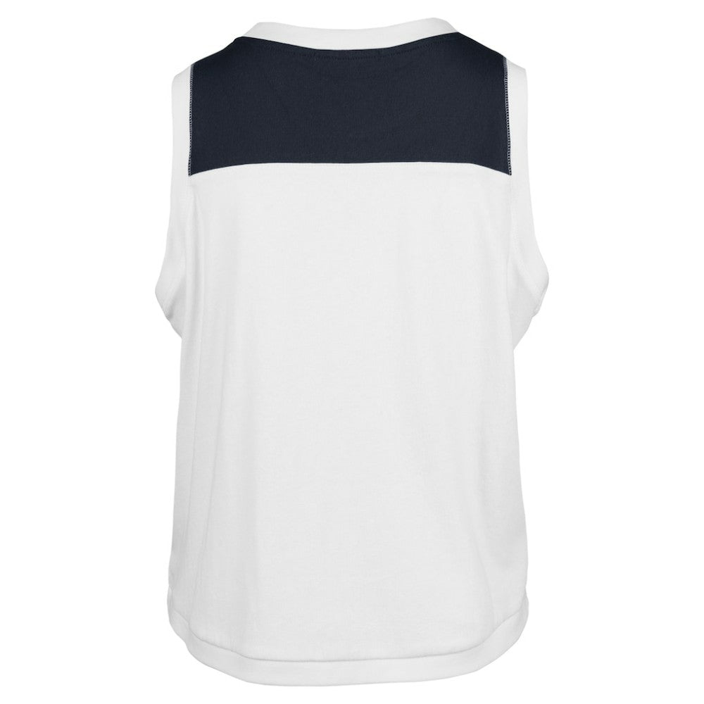Cleveland Guardians Women's Premier Zoey Waist Length Tank Top White