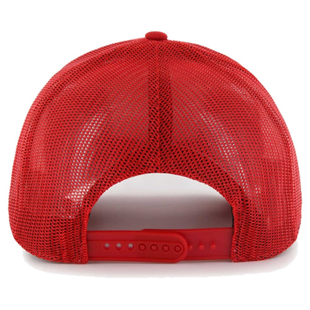 Washington Nationals Squad Trucker Adjustable Hat Red