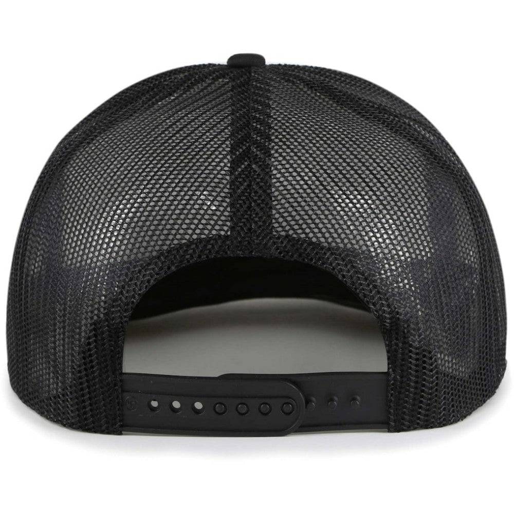 Chicago White Sox Lift Off Foam Front Mesh Trucker Adjustable Hat Black