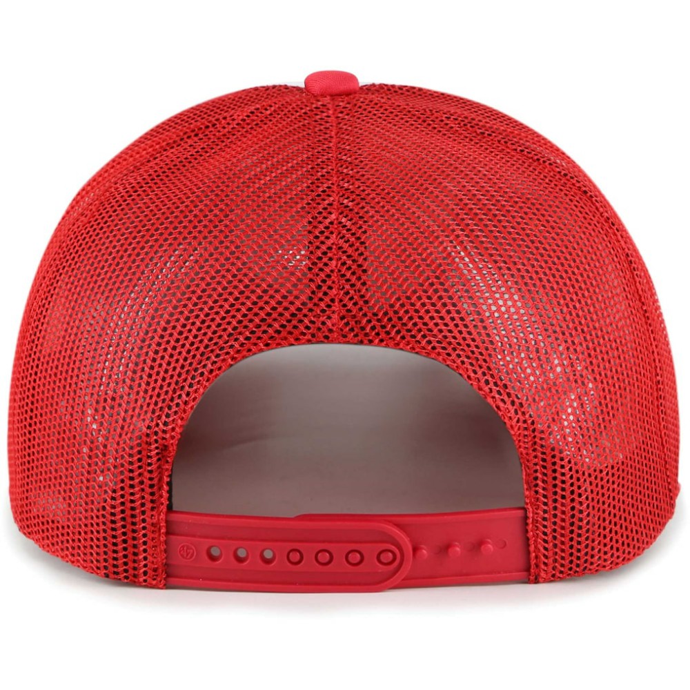 Cincinnati Reds Lift Off Foam Front Mesh Trucker Adjustable Hat Red