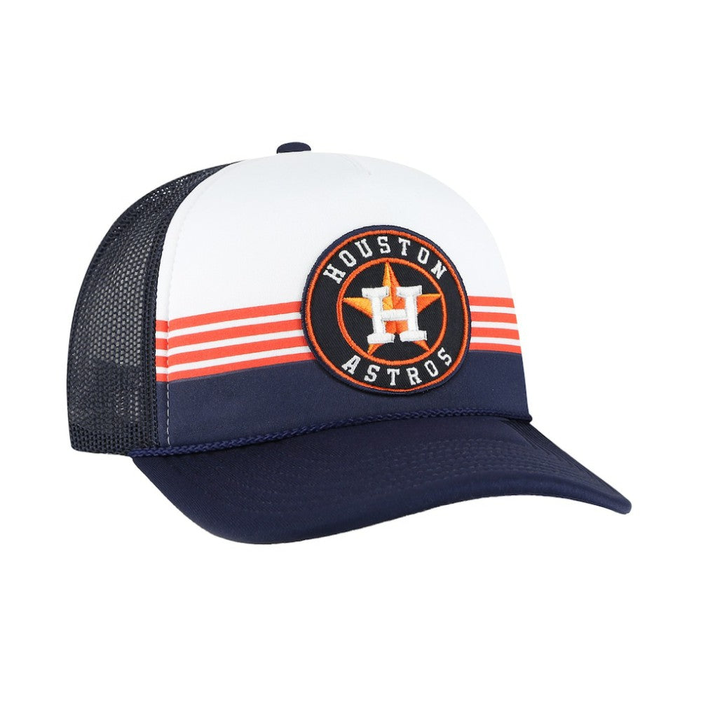 Houston Astros Lift Off Foam Front Mesh Trucker Adjustable Hat Navy