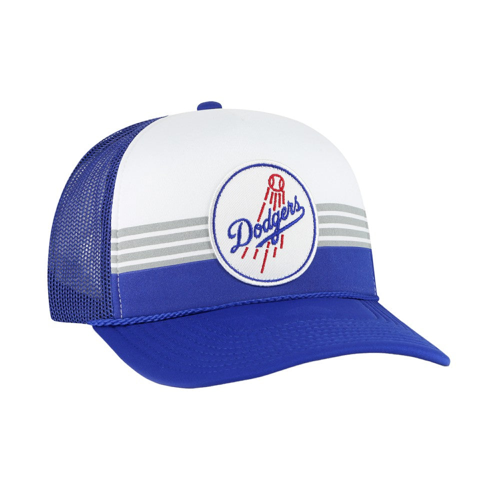 Los Angeles Dodgers Lift Off Foam Front Mesh Trucker Adjustable Hat Royal