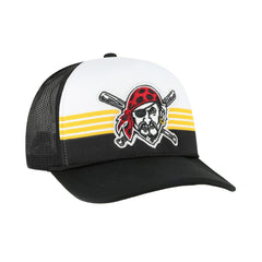 Pittsburgh Pirates Lift Off Foam Front Mesh Trucker Adjustable Hat Black