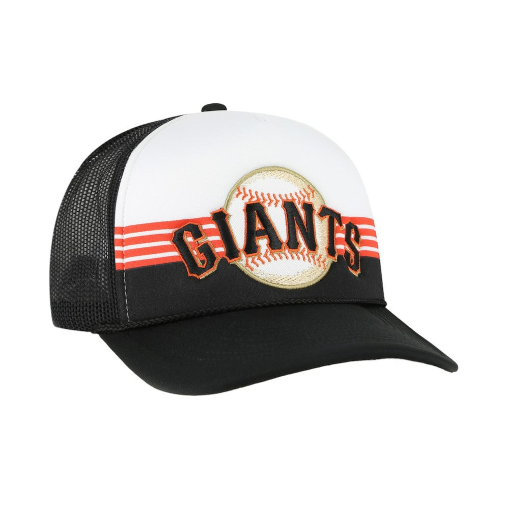 San Francisco Giants Lift Off Foam Front Mesh Trucker Adjustable Hat Black