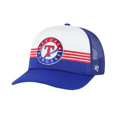 Texas Rangers Lift Off Foam Front Mesh Trucker Adjustable Hat Royal