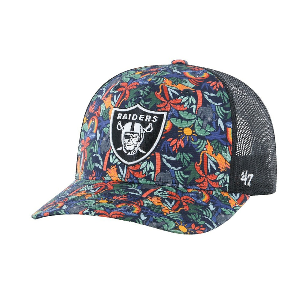 Las Vegas Raiders '47 Youth Jungle Gym Trucker Adjustable Hat - Navy discount