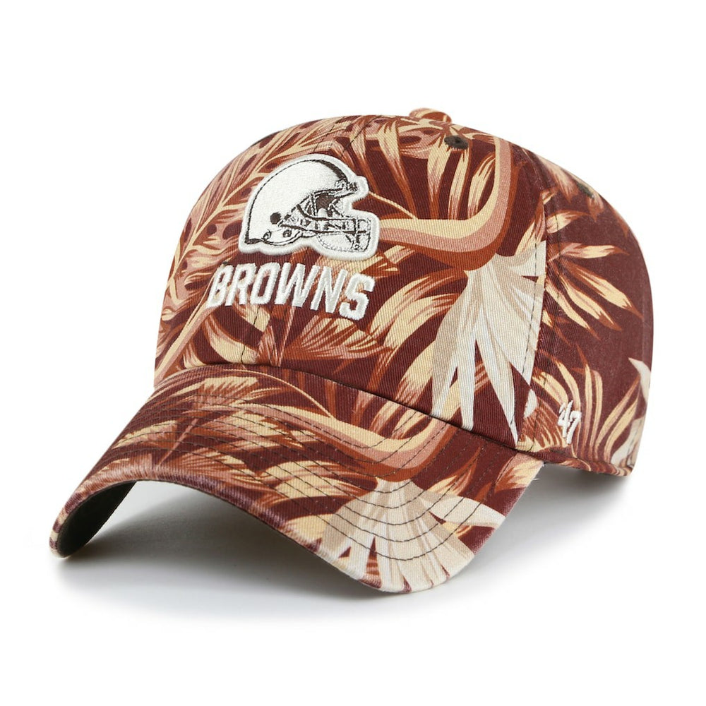Cleveland Browns '47 Tropicalia Clean Up Adjustable Hat - Brown outlet