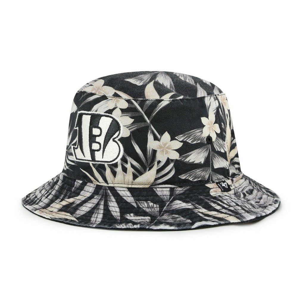 Cincinnati Bengals '47 Tropicalia Bucket Hat - Black sale
