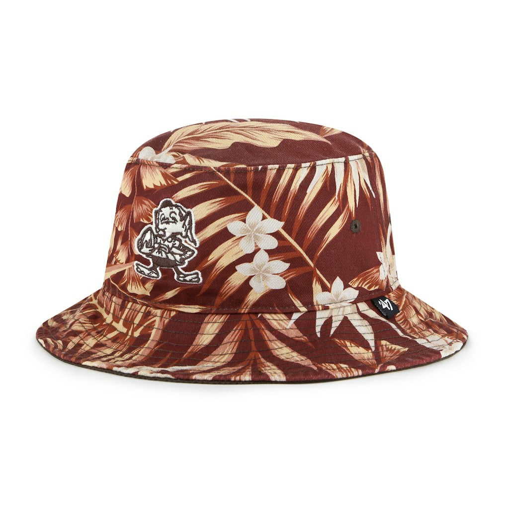 Cleveland Browns '47 Tropicalia Bucket Hat - Brown for sale