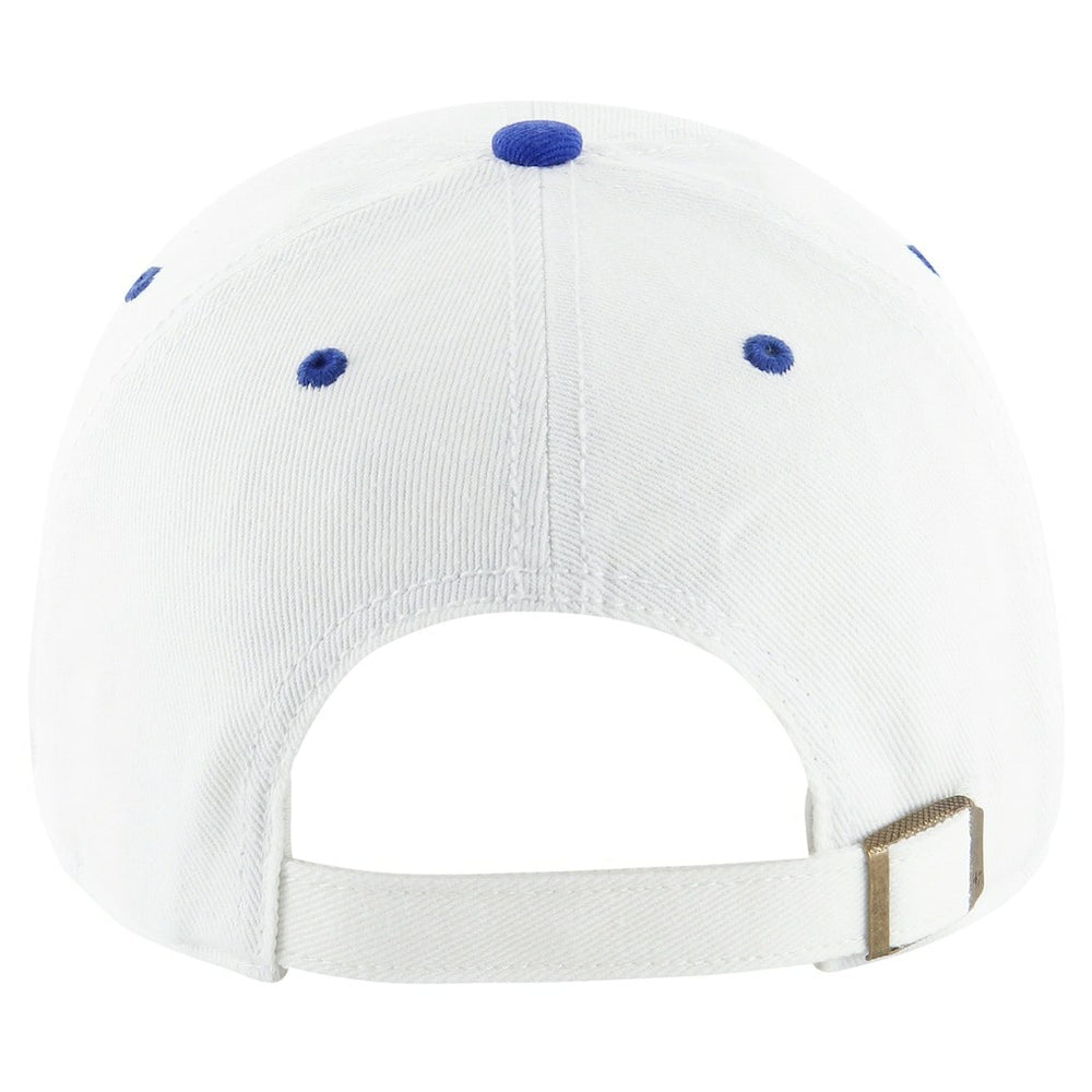New York Giants '47 Double Header Diamond Clean Up Adjustable Hat - White/Royal discount