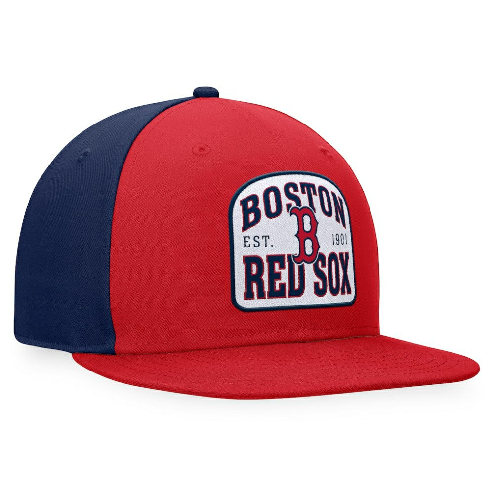 Boston Red Sox Cycle Snapback Hat Red/Navy