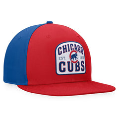 Chicago Cubs Cycle Snapback Hat Red/Royal