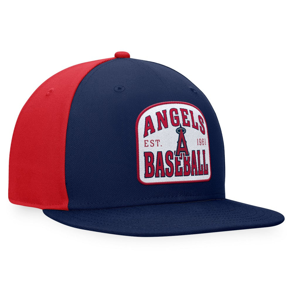 Los Angeles Angels Cycle Snapback Hat Navy/Red
