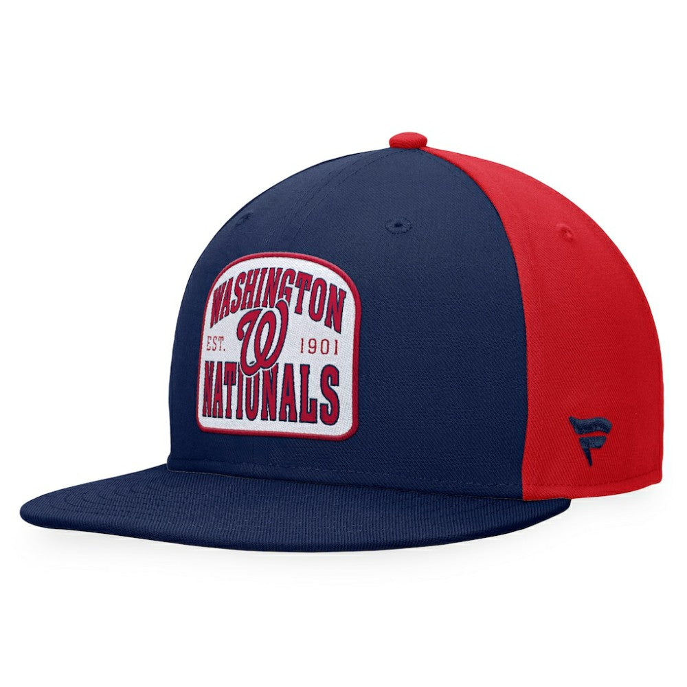 Washington Nationals Cycle Snapback Hat Navy/Red