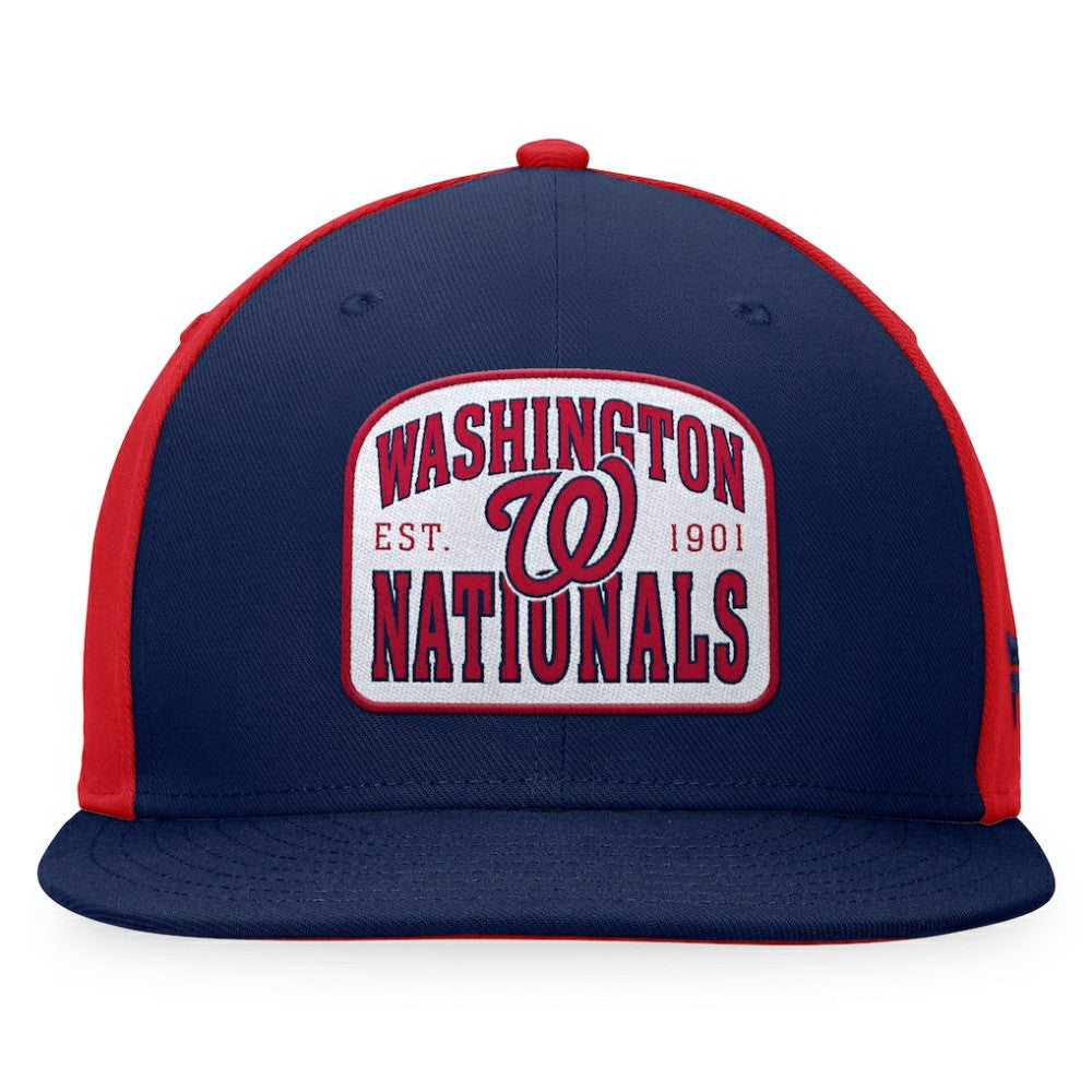 Washington Nationals Cycle Snapback Hat Navy/Red