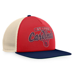 St. Louis Cardinals Cooperstown Collection Talley Foam Trucker Snapback Hat Red/Navy
