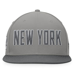 New York Yankees Dugout Fitted Hat Gray