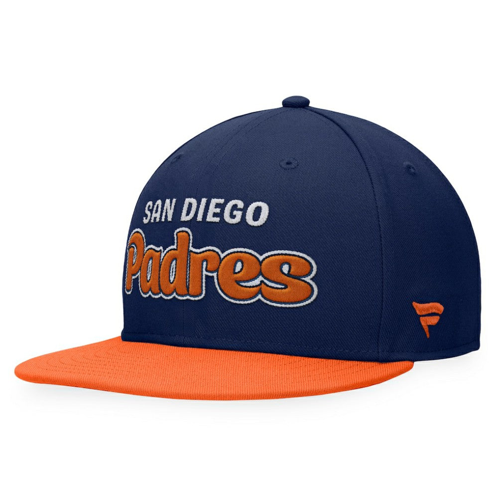 San Diego Padres Cooperstown Collection Hurler Fitted Hat Navy