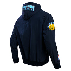 Memphis Grizzlies Pro Standard Hybrid Full-Zip Hoodie - Navy sale