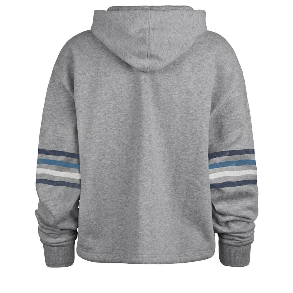 Dallas Cowboys '47 Women's Upland Bennett Pullover Hoodie - Heather Gray outlet