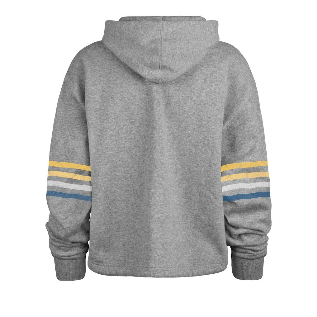 Los Angeles Rams '47 Women's Upland Bennett Pullover Hoodie - Heather Gray outlet