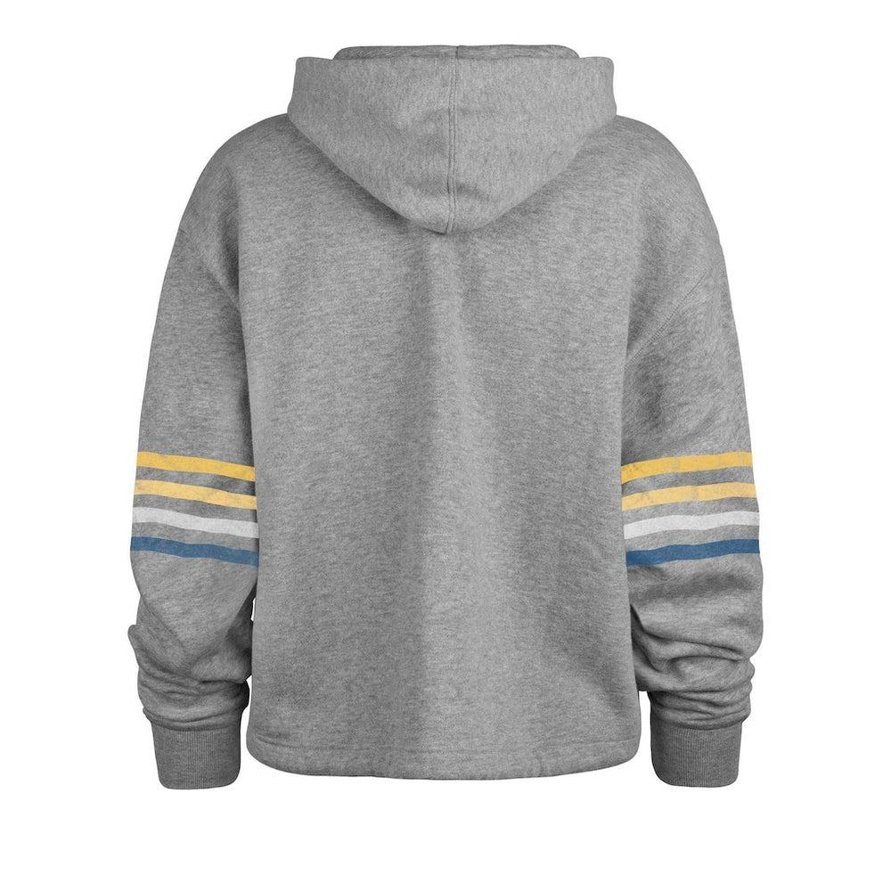 Los Angeles Rams '47 Women's Upland Bennett Pullover Hoodie - Heather Gray outlet