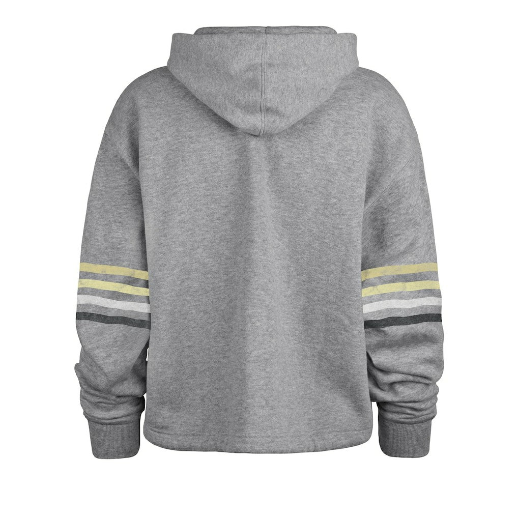 New Orleans Saints '47 Women's Upland Bennett Pullover Hoodie - Heather Gray cheap