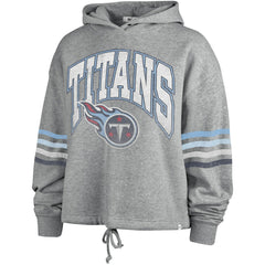Tennessee Titans '47 Women's Upland Bennett Pullover Hoodie - Heather Gray online