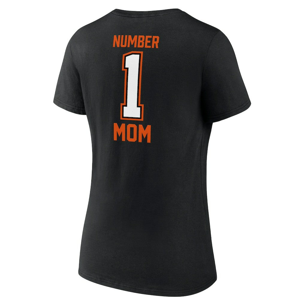 Cincinnati Bengals Women's Mother's Day V-Neck T-Shirt - Black sale