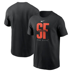 San Francisco Giants Scoreboard T-Shirt Black
