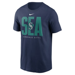 Seattle Mariners Scoreboard T-Shirt Navy