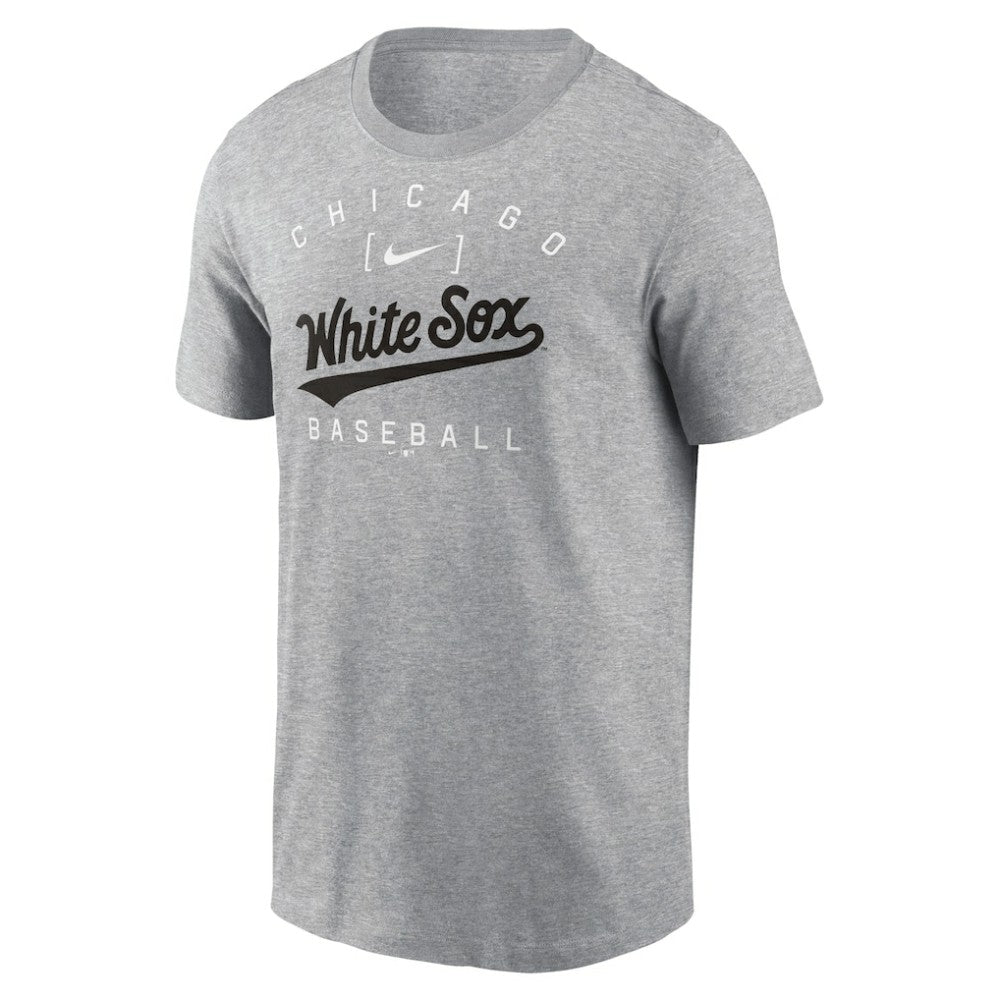 Chicago White Sox Home Team Athletic Arch T-Shirt Heather Gray