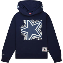 Dallas Cowboys Women's Gridiron Classics Big Face 7.0 Pullover Hoodie - Navy for sale