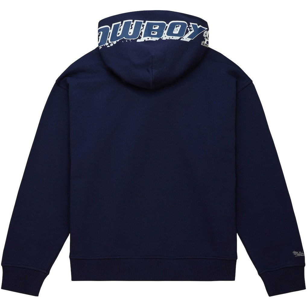 Dallas Cowboys Women's Gridiron Classics Big Face 7.0 Pullover Hoodie - Navy for sale
