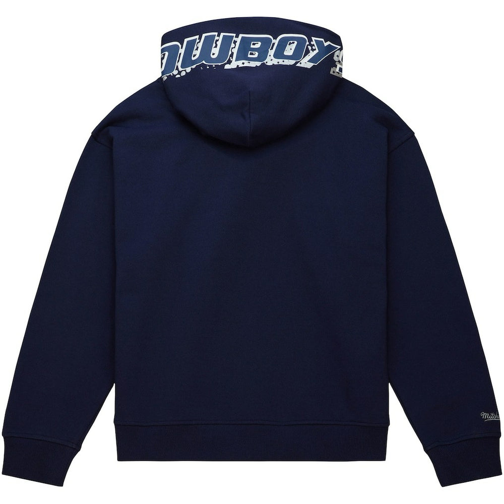 Dallas Cowboys Women's Gridiron Classics Big Face 7.0 Pullover Hoodie - Navy for sale