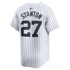 Giancarlo Stanton New York Yankees Home Limited Player Jersey White