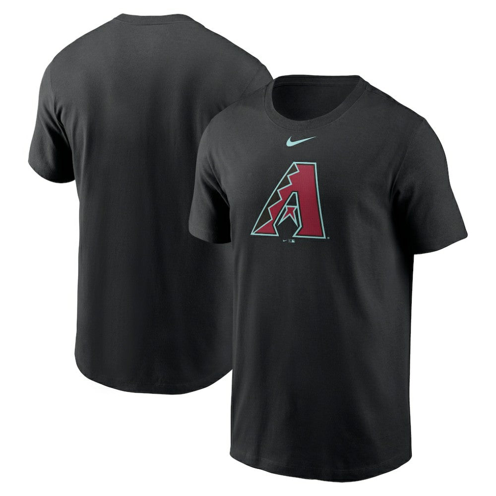 Arizona Diamondbacks Fuse Large Logo T-Shirt Black