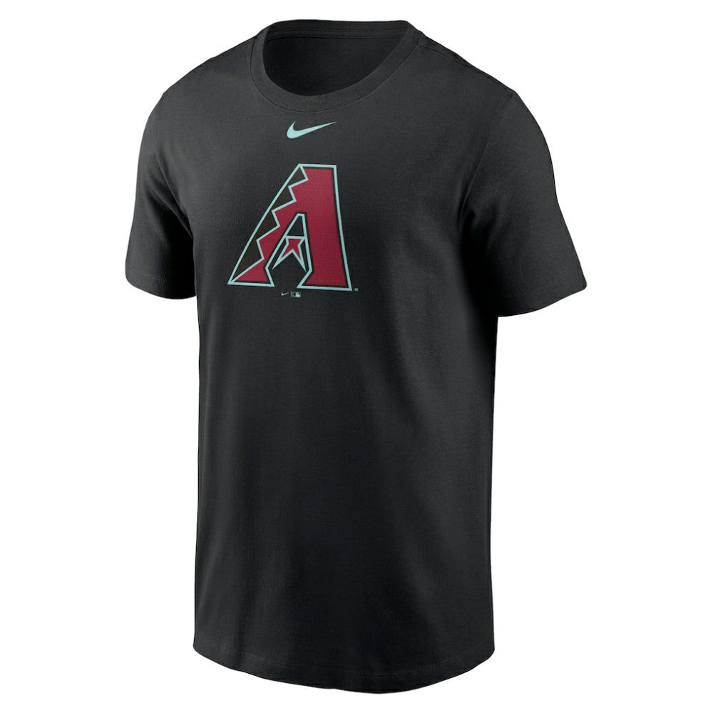 Arizona Diamondbacks Fuse Large Logo T-Shirt Black