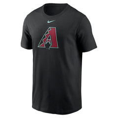 Arizona Diamondbacks Fuse Large Logo T-Shirt Black