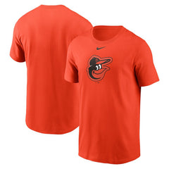 Baltimore Orioles Fuse Large Logo T-Shirt Orange